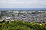 View of Central Tahara from Mount Zaou, Tahara 2012